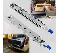 SWAYVES Drawer Runners Drawer Slides with Lock Heavy Duty Drsliders Full Extensball Beareplacement Rails Side Mount, 1 Pair/with Lock/300Mm