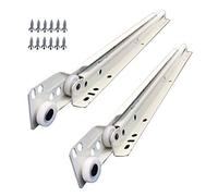 SWAYVES Heavy Duty Metal Drawer Slides, 1 Pair Ball Bearunners, 2 Sectextension, for Cabinetniture Hardware Rails/450Mm(18Inch)