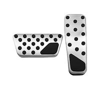 SWAZA Car Pedal Covers for Chrysler 300 2009-2019, Non Slip Stainless Car Foot Pedals Pads Set, Accelerator Brake Clutch Footrest Pedal Accessories