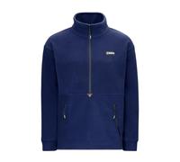 Swazi Doughroaster - Midnight 280gsm polar fleece, Long chest zip lets you dump or trap heat fast