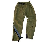 Swazi Overpants - Tussock Green Made in New Zealand from a Three-Layer AEGIS® Fabric which is Soft, Light, Very Quiet and of Course Waterproof., 100% Waterproof, Windproof Breathable.