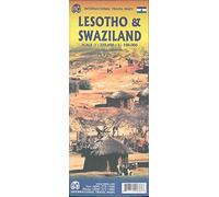 Swaziland Travel Reference Map 1 : 250 000