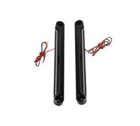 SWDJILNV Led Turn Signal Light Motorcycle Aluminum Front LED Flush Turn Signals Light Flashing Brackets Signal For Fat Boy For FLSTF