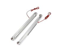 SWDJILNV Led Turn Signal Light Motorcycle Aluminum Front LED Flush Turn Signals Light Flashing Brackets Signal For Fat Boy For FLSTF