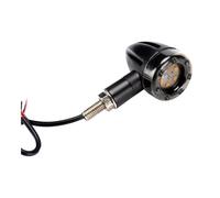 SWDJILNV Motorcycle Tail Brake Stop 1/2Pcs Motorcycle Bullet Taillight LED Motorbike Turn Light Brake Lamp Daytime Running Lamp Plastic Moto Accessories(Color 1Pc)
