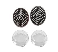 SWDJILNV Turn Signal Indicator Bullet Lamp 2 inch Inserts Light for Sportster for Touring for Electra Glide CVO Moto 1156 1157 LED