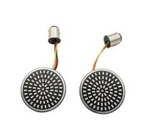 SWDJILNV Turn Signal Indicator Bullet Lamp 2 inch Inserts Light for Sportster for Touring for Electra Glide CVO Moto 1156 1157 LED