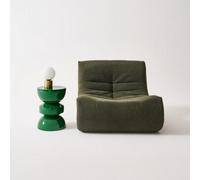 Swe offee Table Side Table Bedside Table Metal With Glossy Finish Dark Green 32X32X44.5 Cm - Assa