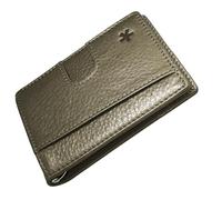 Swear Brands Slim Money Clip Wallet | Minimalist Wallet for Men RFID Blocking | Slim Front Pocket Wallet for Men | Premium Mens Wallet Bifold | 12 Card Holder Wallet for Men with Pull Tab, Green