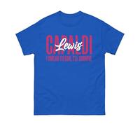 Swear to God Capaldi Music Concert T-Shirt - Lewis Pop Singer Fan Merch Gift for Boys Girls Music Lovers UK Event Unisex Kids Adults Tee Top (Royal, S)