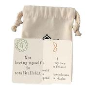 Sweary Affirmation Cards - 2022 Funny Positive Affirmations, 16 Motivational Cards, Bold Inspirational Messages | Thought-provoking Phrases for Women, Men, Self-Development, Personal