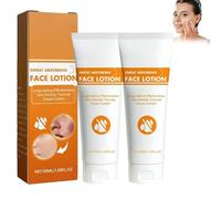 Sweat Absorbing Face Lotion, Antiperspirant Face Lotion, Strong Natural Deodorant, Anti Sweat Facial Cream, Stop Face Sweating Spray, Effective Extra Protection Excessive Sweating (2Pcs)