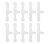 Sweat Absorbing Pads - Reusable Under Bra Liners for Women, Odor Resistant Cotton Inserts, Absorbent Guards for Underboob, Armpit, Chest, and Belly Areas, Comfortable Hygiene Protector for Summer Wear