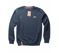 Sweat Alpha Industries Basic Small Logo Bleu 3XL