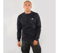 Sweat Alpha Industries Basic Small Logo Bleu S