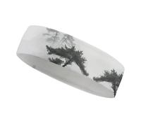 Sweat Band, Foggy Mountain Pine Tree Printed Sports Headband Moisture Wick Headband for Running Cycling Football Yoga for Women and Men