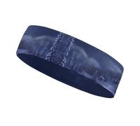 Sweat Band, Snow Night Santa and Deer Printed Sports Headband Moisture Wick Headband for Running Cycling Football Yoga for Women and Men
