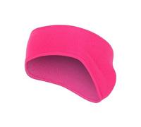 Sweat Bands Fleece Ear Warmer Muff Winter Headband Ear Muffs Headband Men Women Running Skiing Outdoor Sports Ear Warmer Sweatband(Rose Red)