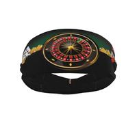 Sweat Bands Headbands for Women Men - Moisture Wicking Sport Headbands for Men, Elastic Casino k Workout Headbands for Women for Running Cycling Basketball Yoga
