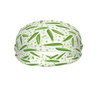 Sweat Bands Headbands for Women Men - Moisture Wicking Sport Headbands for Men, Elastic Green Peas Funny Workout Headbands for Women for Running Cycling Basketball Yoga
