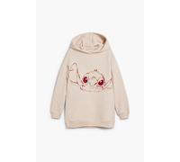 Sweat dress girl Desigual Lilo Beige 5/6 ans