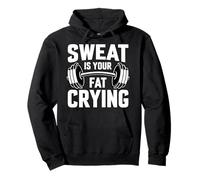 Sweat Exercise Gym Motivation Workout Fitness Inspirational Pullover Hoodie