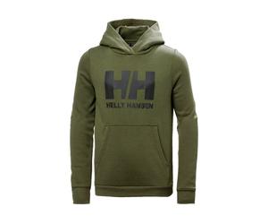 Sweat Helly Hansen JR HH LOGO HOODIE 2.0 (431 UTILITY GREEN) Child