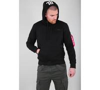 Alpha Industries Back Print Hoodie Black L Men