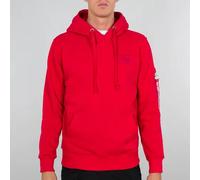 Sweat hooded Alpha Industries Back Print Rouge XS