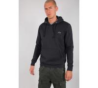 Alpha Industries Basic Small Logo Hoodie Grey S Men