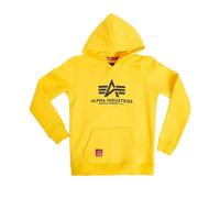 Sweat hooded child Alpha Industries basic Jaune 14 ans