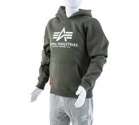 Sweat hooded child Alpha Industries Basic Vert 10 ans