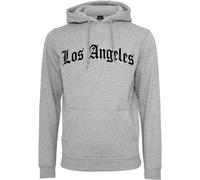 Sweat hooded Mister Tee Los Angeles Wording Gris M