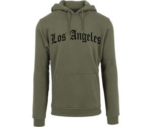 Sweat hooded Mister Tee Los Angeles Wording Vert XS
