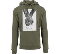 Sweat hooded Mister Tee Trust 2.0 Vert XS