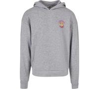 Sweat hooded Urban Classics Big Peace Gris XL