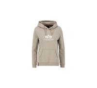 Sweat hoodie woman Alpha Industries New Basic Beige S