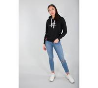 Sweat hoodie woman Alpha Industries New Basic Noir XS