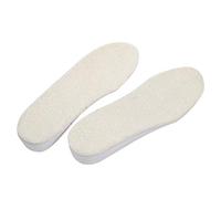 Sweat Insoles Height Increase Insoles Warm Wool for Women Men Size S 1 Pair (3.5cm) Warm Fluffy Insoles