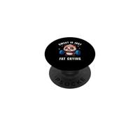 Sweat Is Just Fat Crying Panda Gym Workout PopSockets Adhesive PopGrip