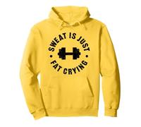 Sweat is just fat crying Pullover Hoodie
