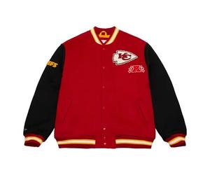 Sweat jacket Mitchell & Ness NFL Kansas City Chiefs Team Legacy Varsity Rouge M