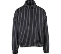 Urban Classics Pinstripe Tracksuit Jacket Black L Men