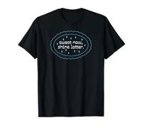 Sweat Now Shine Later Fitness Motivation Tee T-Shirt