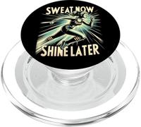 Sweat Now Shine Later- Funny Runner PopSockets PopGrip for MagSafe