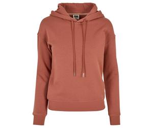 Sweat organic hoodie for women Urban Classics Rouge 4XL