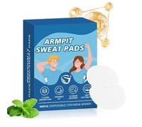 Sweat Pads for Armpits 100-Pieces Invisible Armpit Sweating Patches