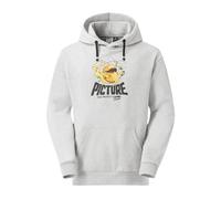 Picture Organic Clothing - Sweat à capuche - Cheasy Hoodie Grey Melange for Men in Cotton - Size L Grey L