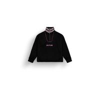 Sweat Picture CYLLA CROP 1/4 FLEECE (B Black) Women