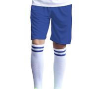 Sweat Shorts Men's Shorts Basketball Football Fitness Running Shorts Basic Stretch Yoga Shorts Breathable Outdoor Hiking Trousers Straight Leg Loose Summer Shorts, blue, L